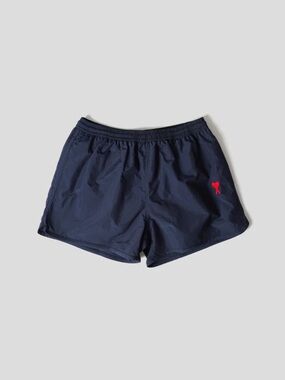 Ami Paris Blue swim shorts